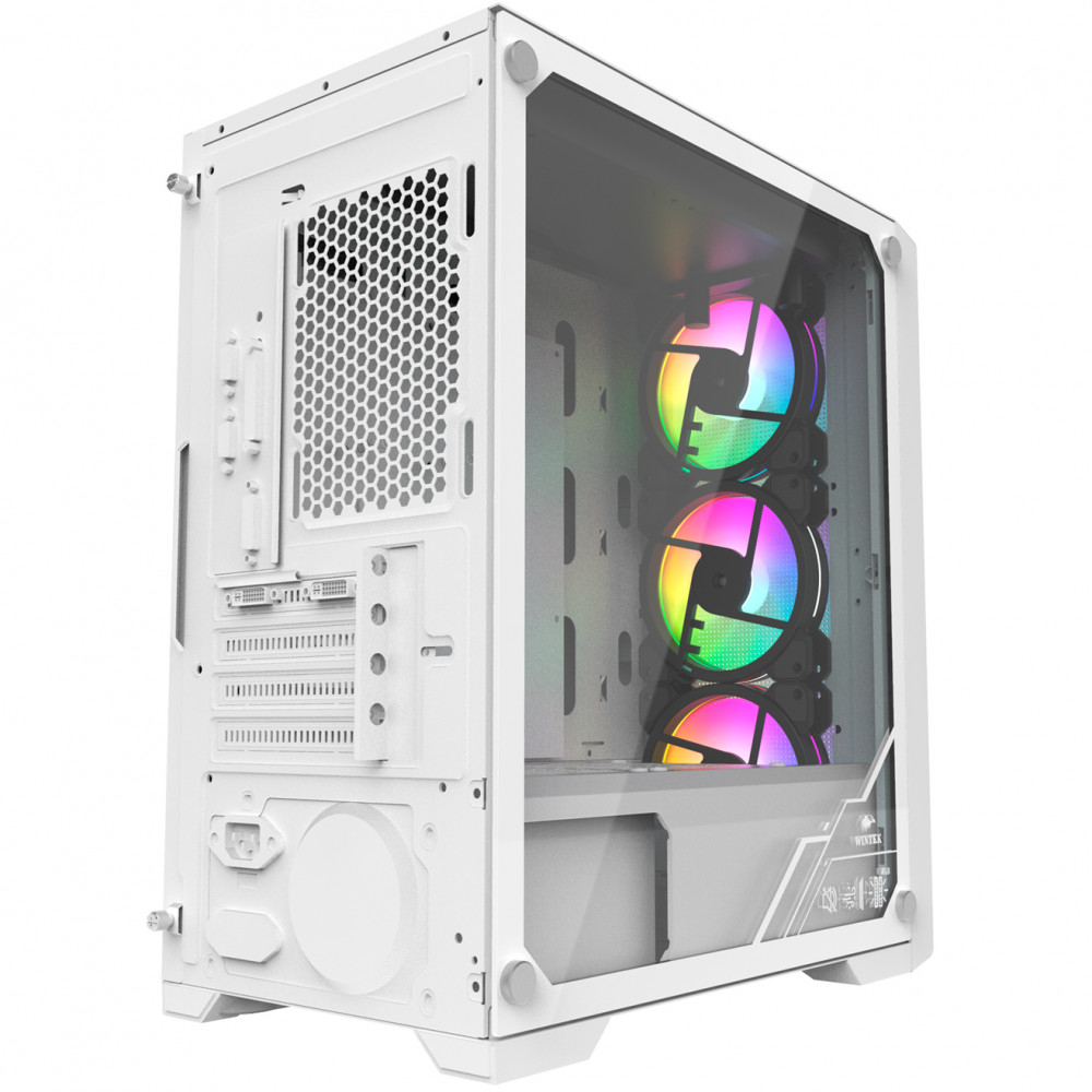 Корпус Wintek Andromeda White D531-W TG Mid-Tower - миниатюра 3
