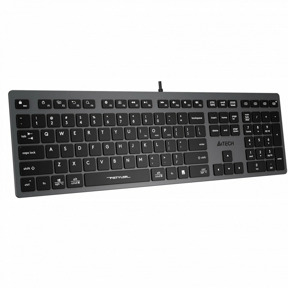 Клавиатура A4Tech FX50 GREY Проводная, USB — фото товара