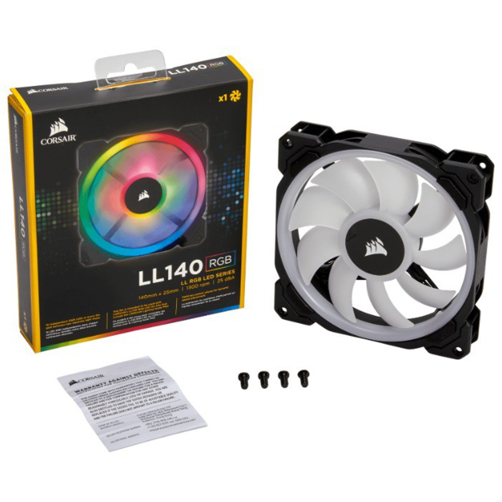 Система охлаждения Corsair LL140 RGB CO-9050073-WW Для системного блока — фото товара
