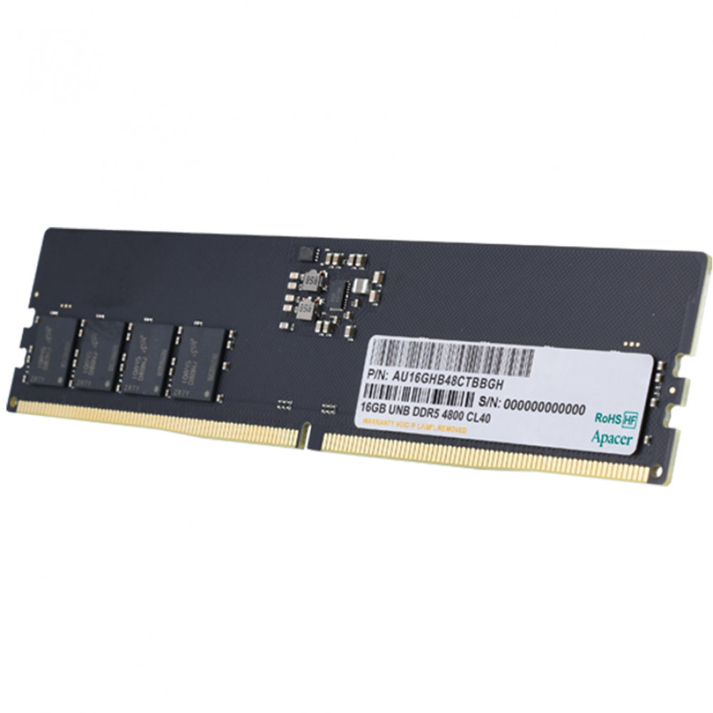 ОЗУ Apacer 16GB FL.16G2A.PTH DIMM, DDR5, 16 Гб, 4800 МГц - миниатюра 3