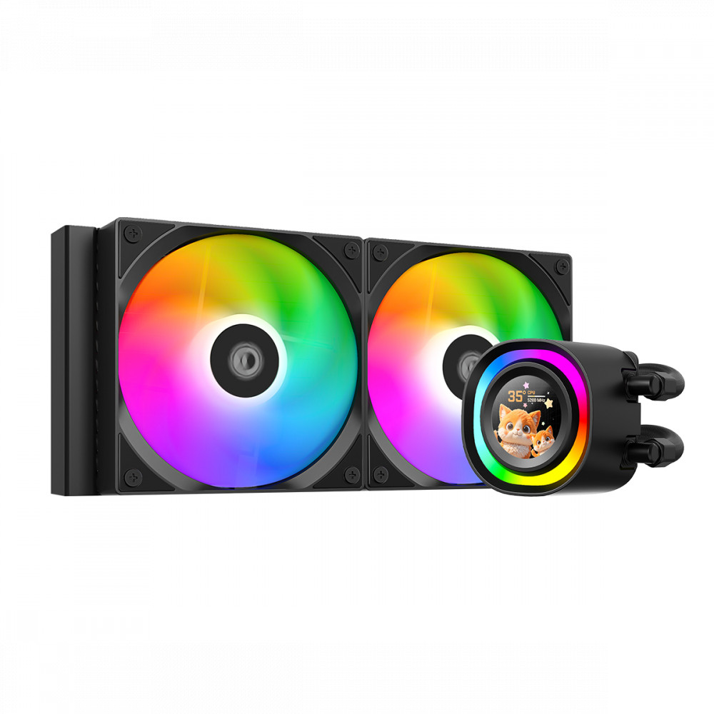 Система охлаждения ID-Cooling ID-CPU-FX240 LCD Для процессора — фото товара