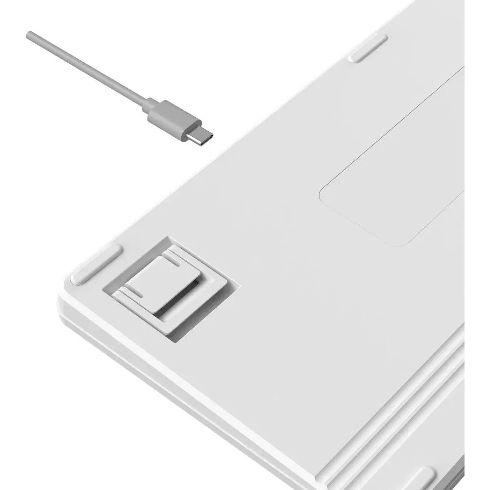 Клавиатура A4Tech Fstyler FBX53C White Беспроводная, Bluetooth - миниатюра 6