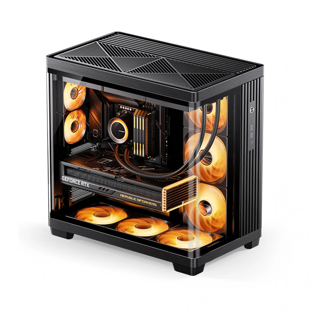 Корпус Jonsbo TK-4 Black Mid-Tower - миниатюра 2