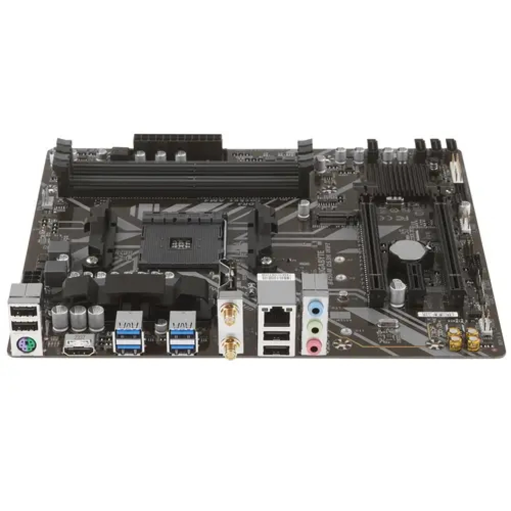 Материнская плата Gigabyte B450M DS3H WIFI Micro-ATX, AMD AM4 - миниатюра 3