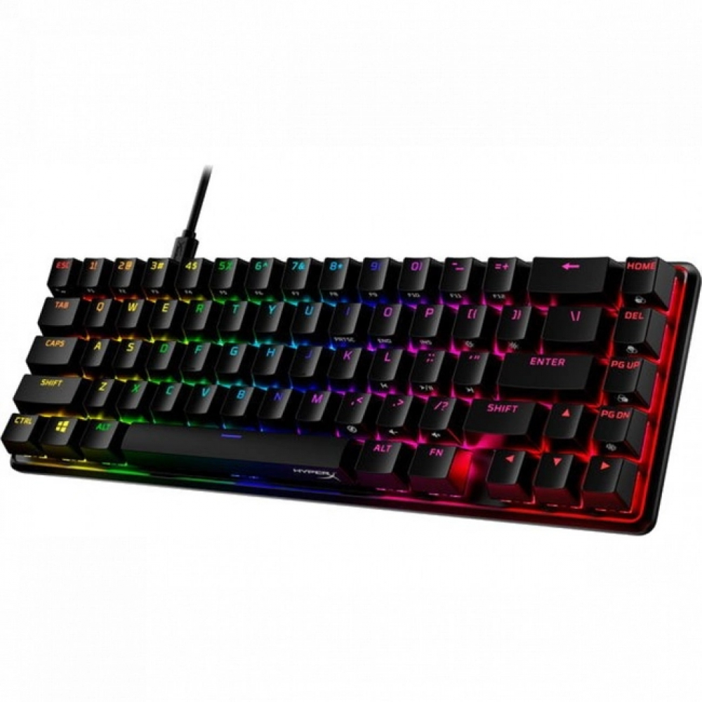 Клавиатура HyperX Alloy Origins 65, Black HKBO1T-RD-RU/P/4P5D6AX Проводная, USB — фото товара