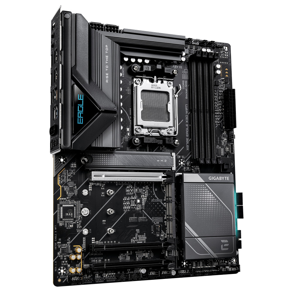 Материнская плата Gigabyte EAGLE X3D WIFI7 X870E EAGLE X WF7 1.0 ATX, AMD AM5 — фото товара
