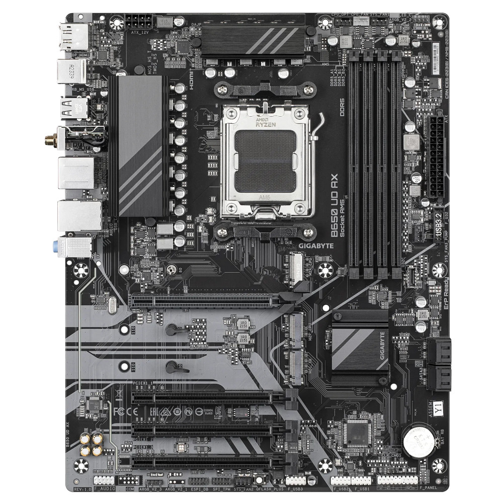 Материнская плата Gigabyte B650 UD AX-Y1 ATX, AMD AM5 — фото товара