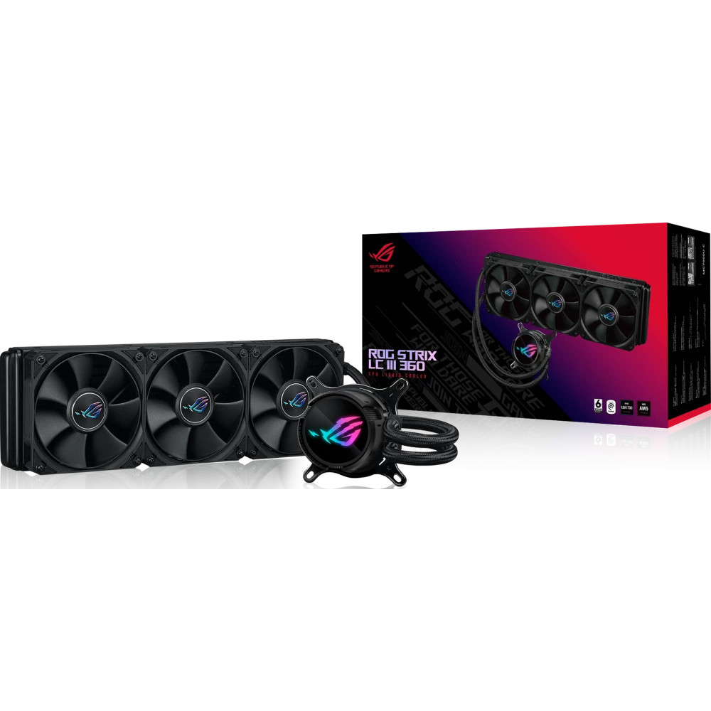 Система охлаждения Asus ROG STRIX LC III 360 90RC00T0-M0UAY0 Для процессора - миниатюра 4