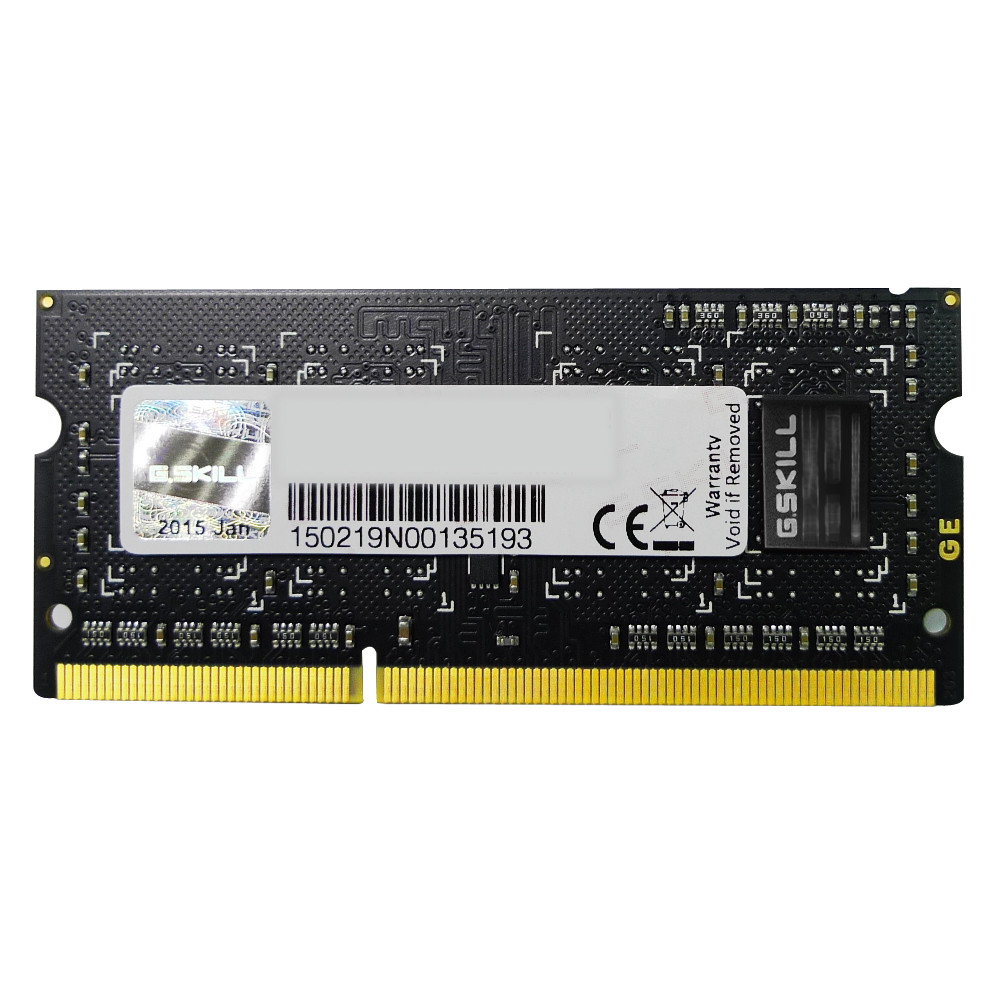 ОЗУ G.Skill 8 GB F3-1600C11S-8GSQ SO-DIMM, DDR3, 8 Гб, 1600 МГц — фото товара