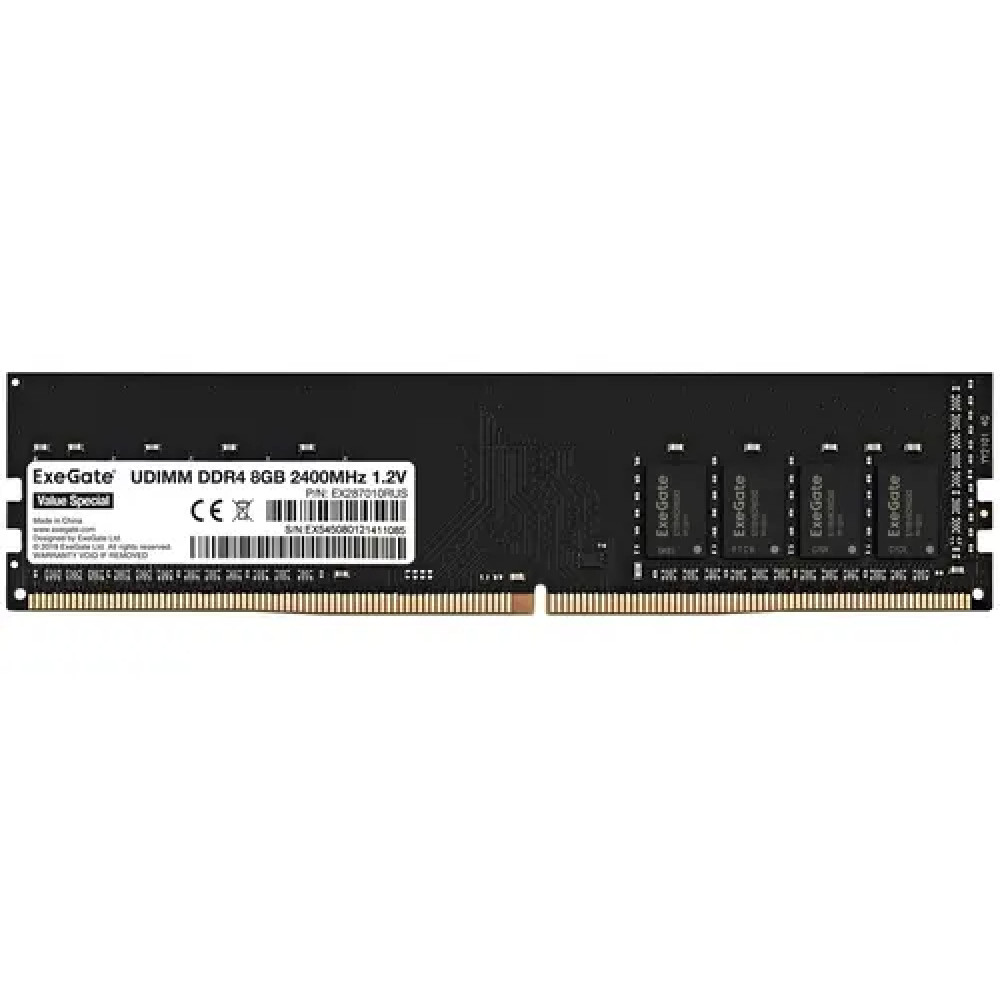 ОЗУ ExeGate Value Special EX287010RUS DIMM, DDR4, 8 Гб, 2400 МГц — фото товара