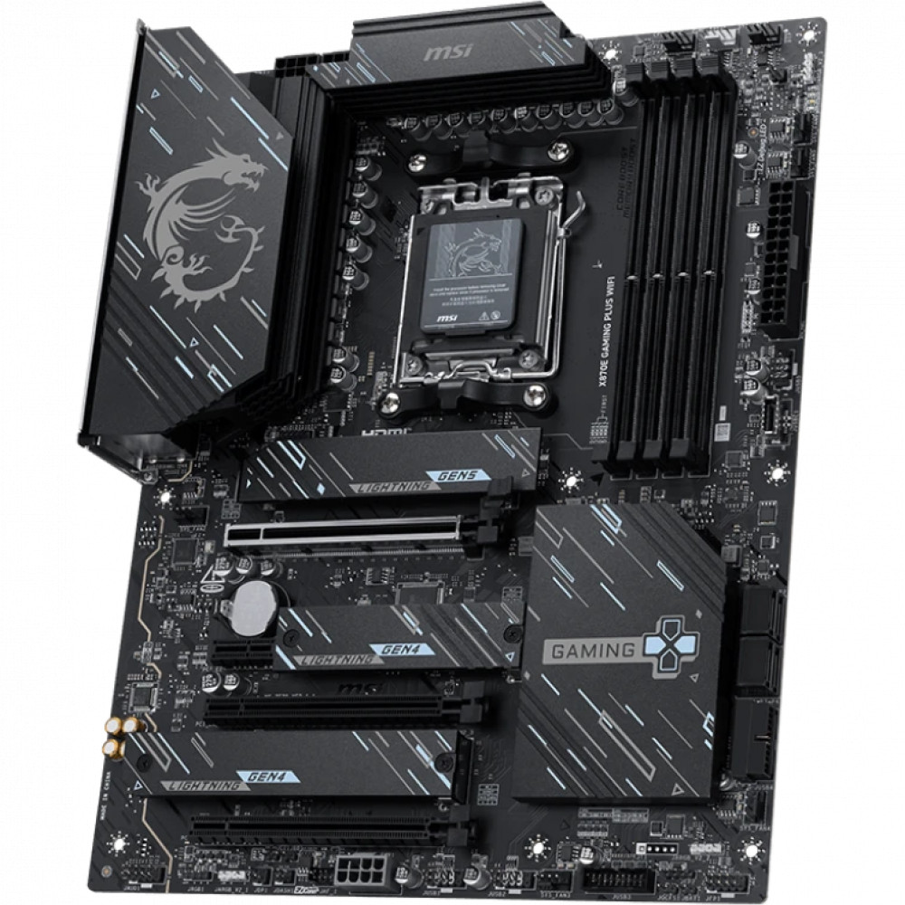 Материнская плата MSI X870E GAMING PLUS WIFI ATX, AMD AM5 - миниатюра 2