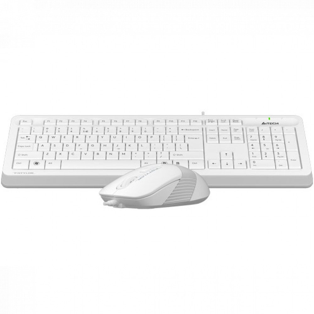 Клавиатура + мышь A4Tech Fstyler F1010 WHITE - миниатюра 3