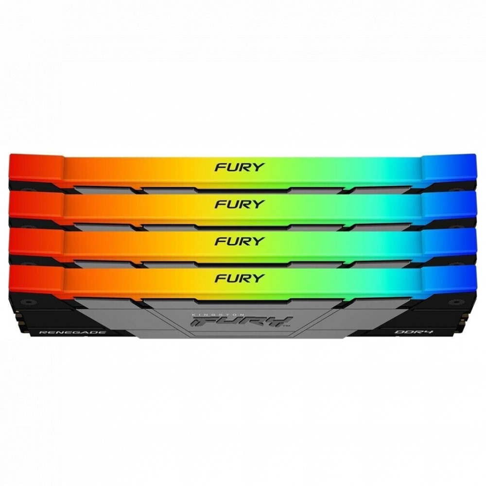 ОЗУ Kingston FURY Renegade RGB KF436C18RB2AK4/128 DIMM, DDR4, 128 Гб (4 х 32 Гб), 3600 МГц - миниатюра 2