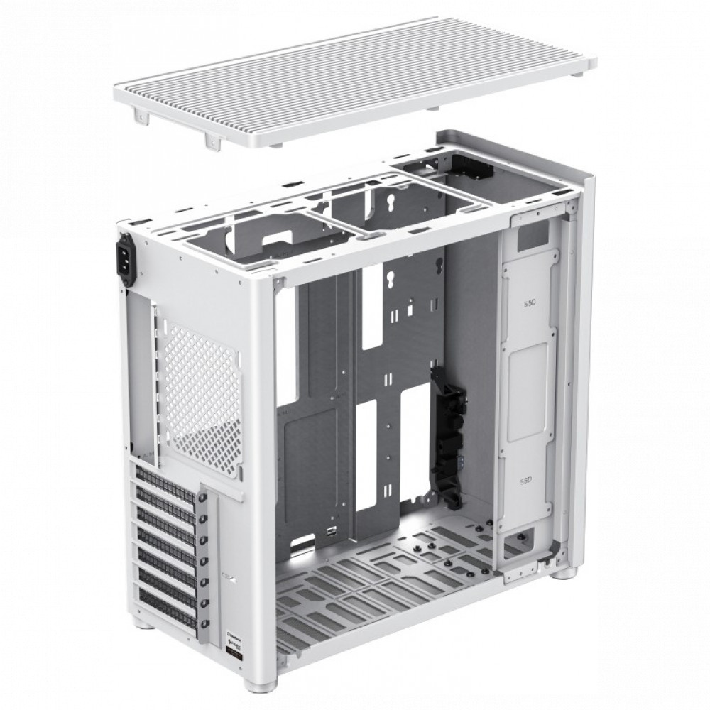 Корпус GameMax Spark Pro Full White Mid-Tower - миниатюра 4