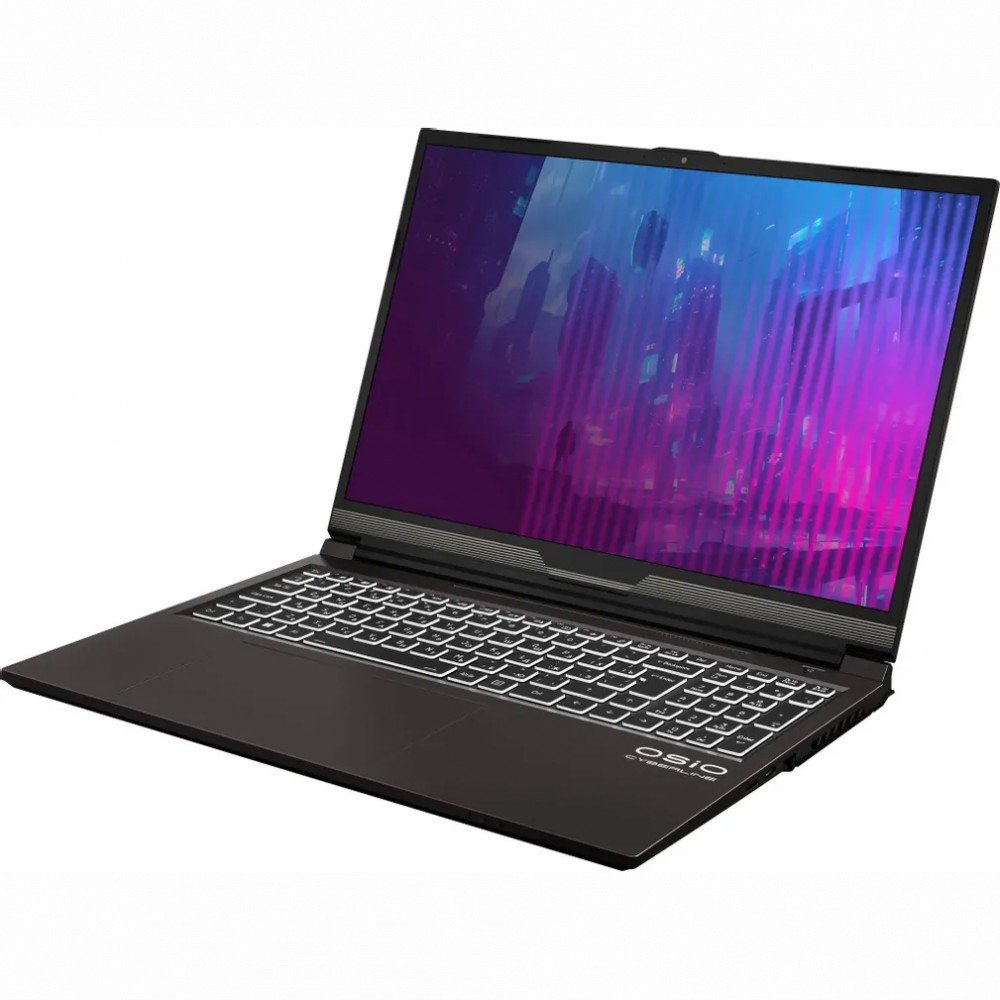Ноутбук OSIO CyberLine C160I-002 16 ", WUXGA 1920x1200 (16:10), Intel, Core i5, 16 Гб, 512 ГБ, nVidia GeForce RTX 4050 - миниатюра 3