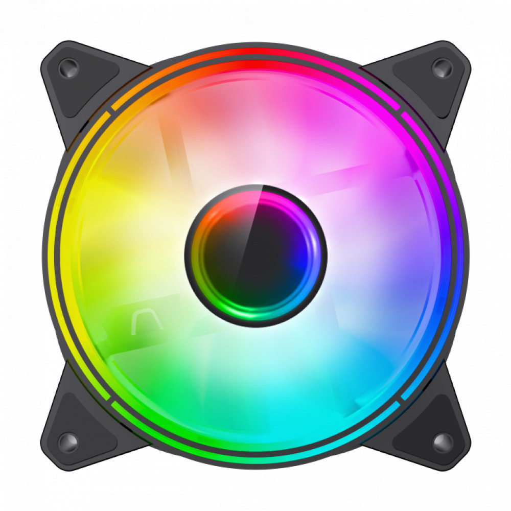 Система охлаждения GameMax FN-12RAINBOW-Q-INFINITY ARGB Для системного блока - миниатюра 2