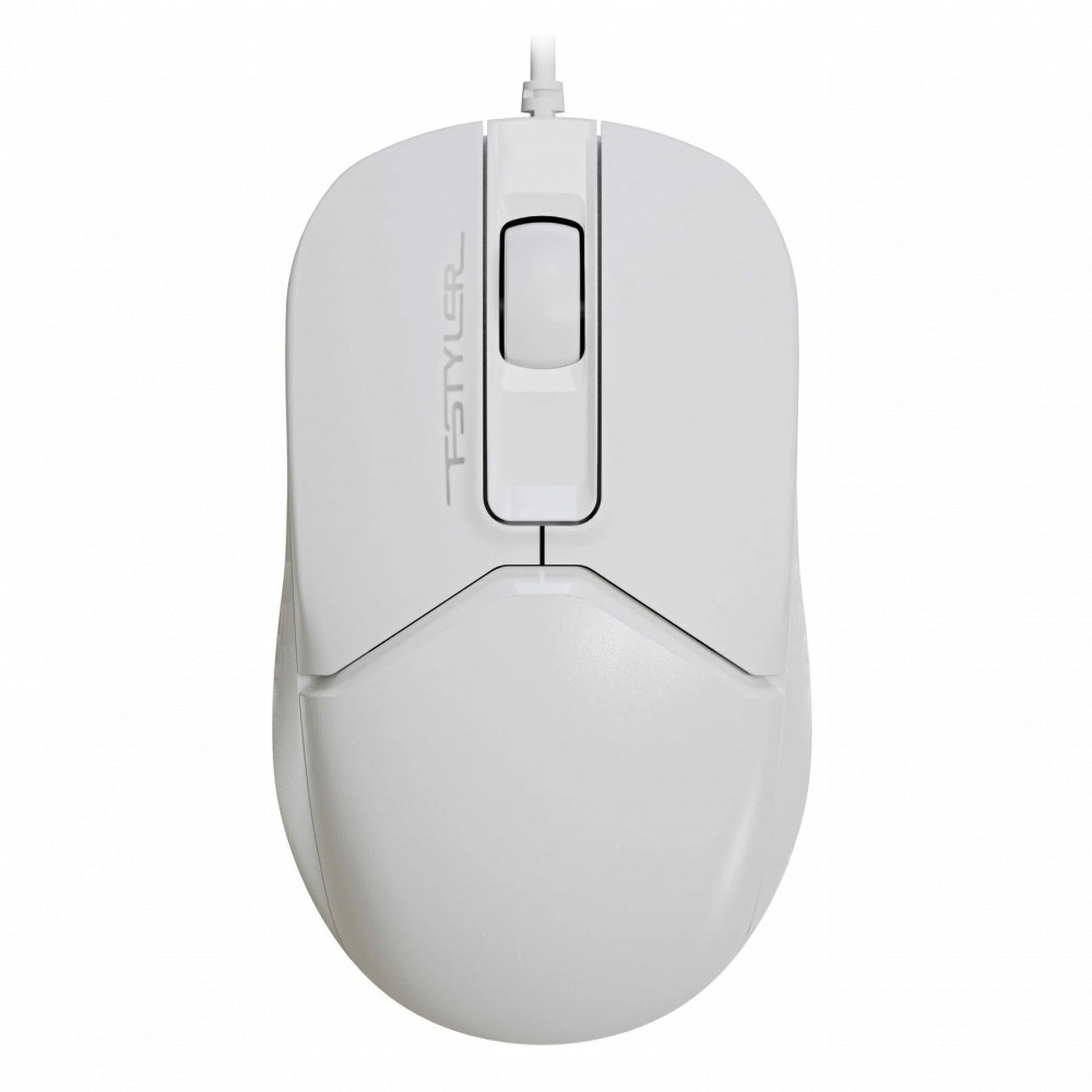 Мышь A4Tech Fstyler FM12 FM12 WHITE Бюджетные, Проводная — фото товара