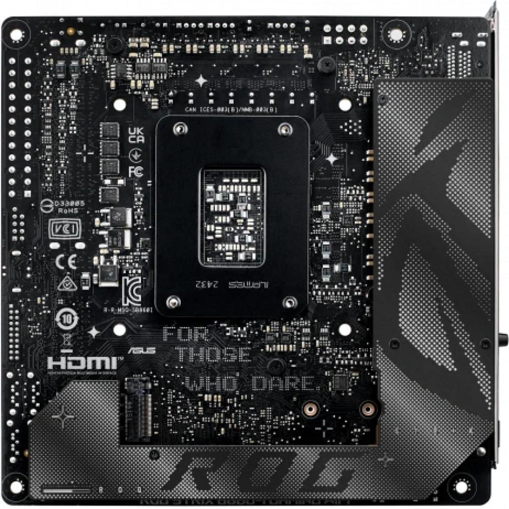 Материнская плата Asus ROG STRIX B860-I GAMING WIFI Mini-ITX, LGA 1851 - миниатюра 3