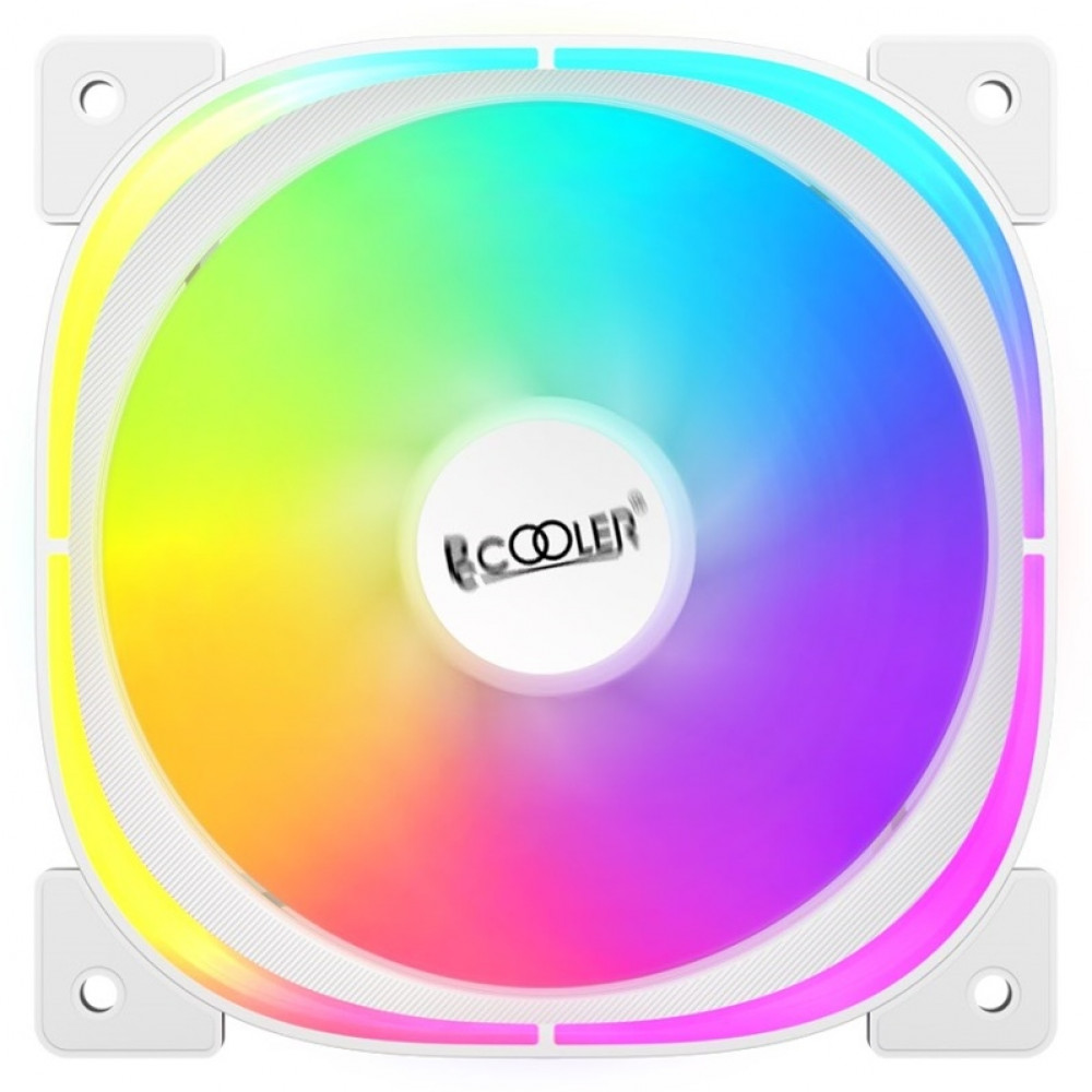 Система охлаждения PCcooler EF120 ARGB 120х120x25 белый F3-L120WHAM1-GL Для системного блока - миниатюра 2