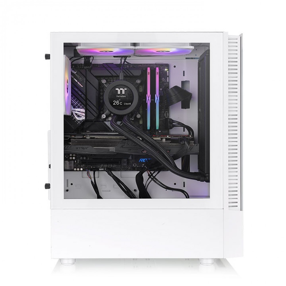 Корпус Thermaltake View 200 TG ARGB CA-1X3-00M6WN-00 Mid-Tower - миниатюра 3
