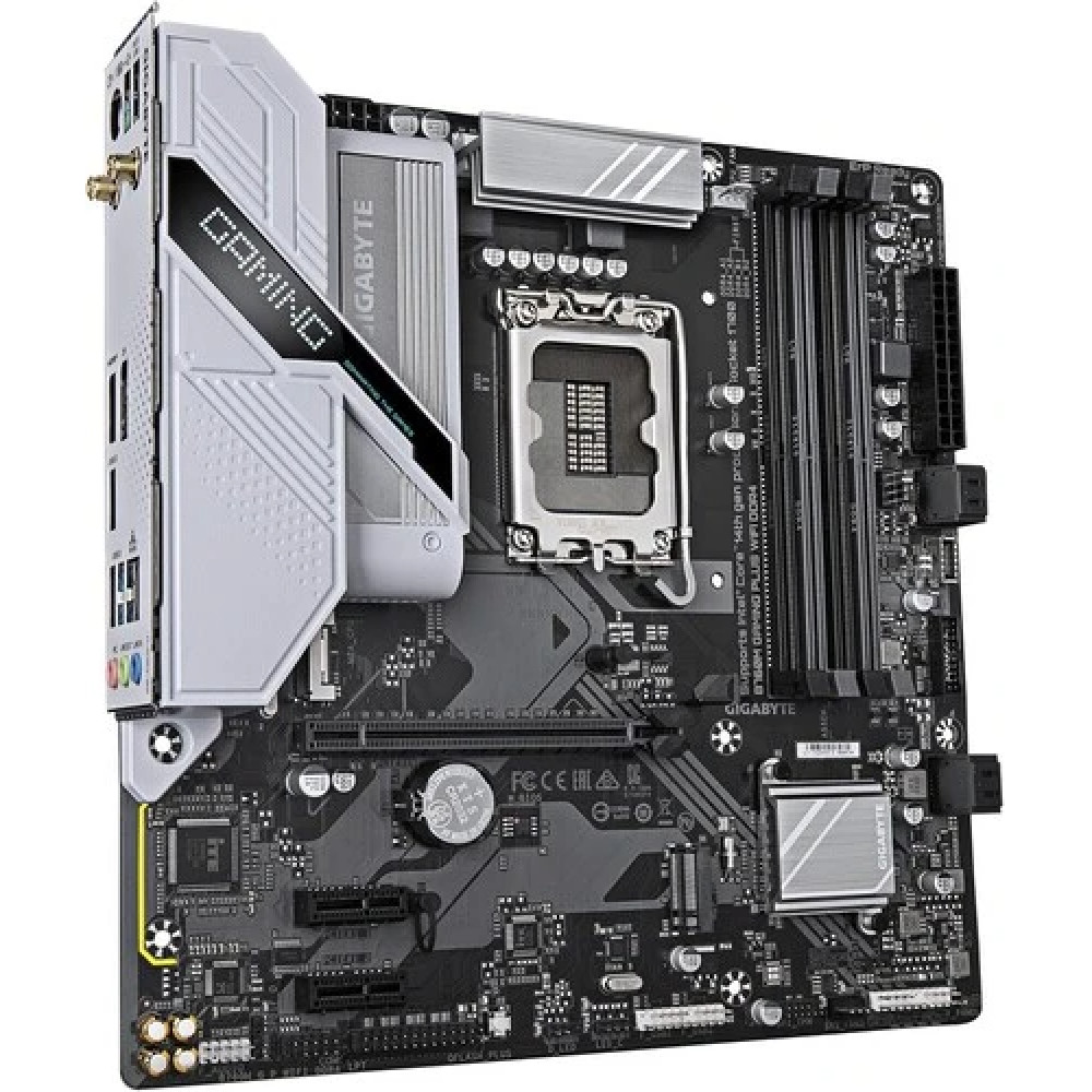 Материнская плата Gigabyte B760M GAMING PLUS WIFI DDR4 Micro-ATX, LGA 1700 - миниатюра 2