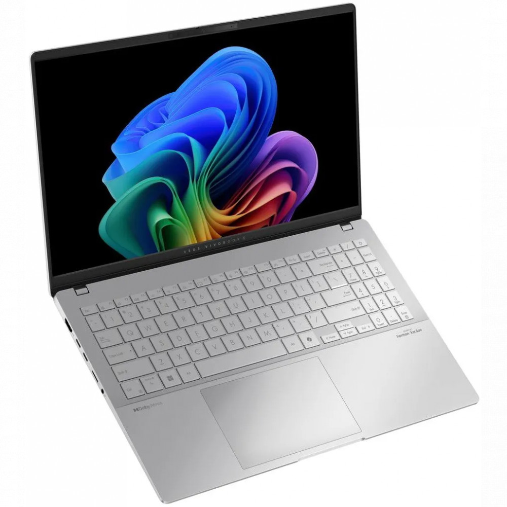 Ноутбук Asus Vivobook S 15 S5507QA-MA046W 90NB14Q2-M00AT0 15.6 ", 3K 2880х1620 (16:9), Qualcomm, Snapdragon X Plus, 16 Гб, 512 ГБ, Qualcomm® Adreno™ GPU, Windows 11 Home - миниатюра 2