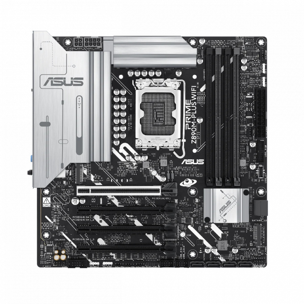 Материнская плата Asus PRIME Z890M-PLUS WIFI Micro-ATX, LGA 1851 - миниатюра 3