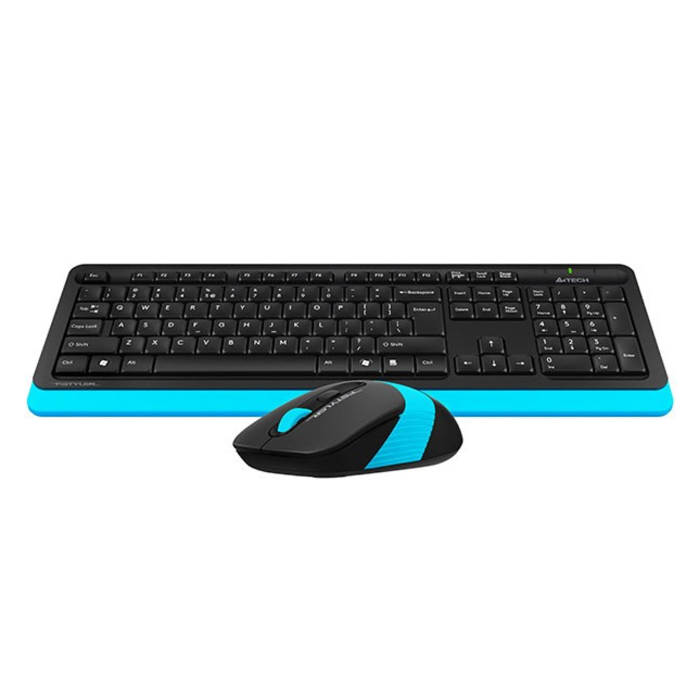 Клавиатура + мышь A4Tech Fstyler FG1010 Blue FG1010 BLUE - миниатюра 2