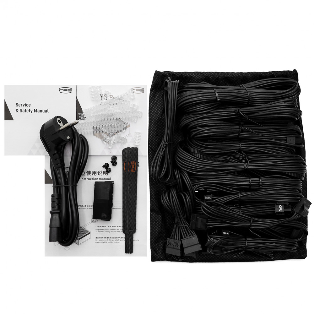 Блок питания PCcooler P5-YS1000-G1F 1000 Вт - миниатюра 2