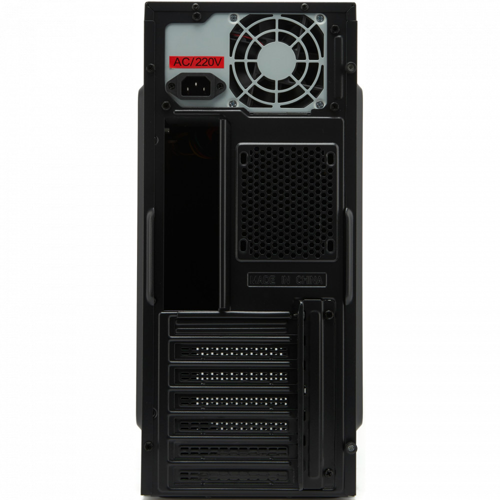 Корпус Qmax D802B BLACK Mid-Tower - миниатюра 4