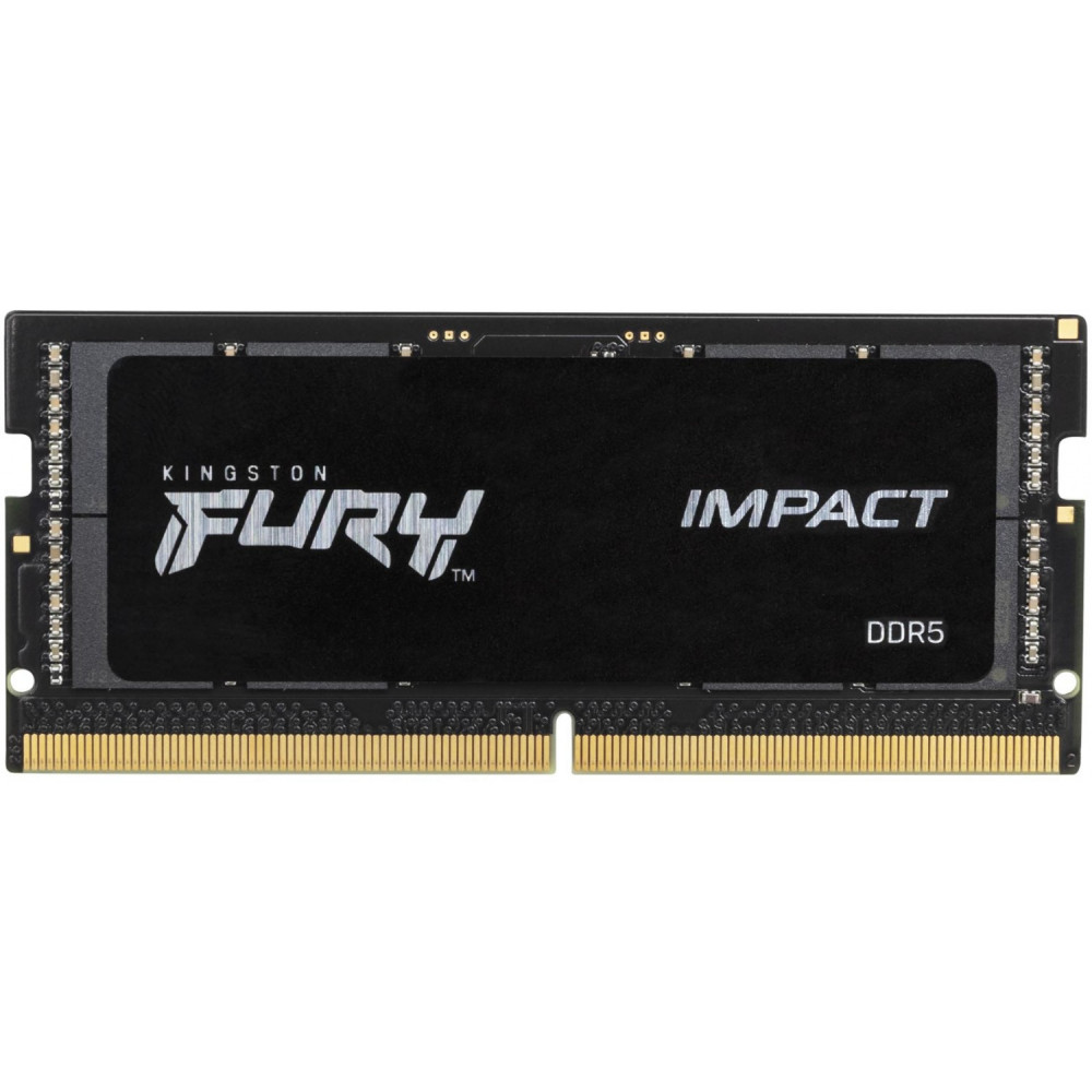 ОЗУ Kingston Fury Impact KF556S40IB-16 SO-DIMM, DDR5, 16 Гб, 5600 МГц — фото товара