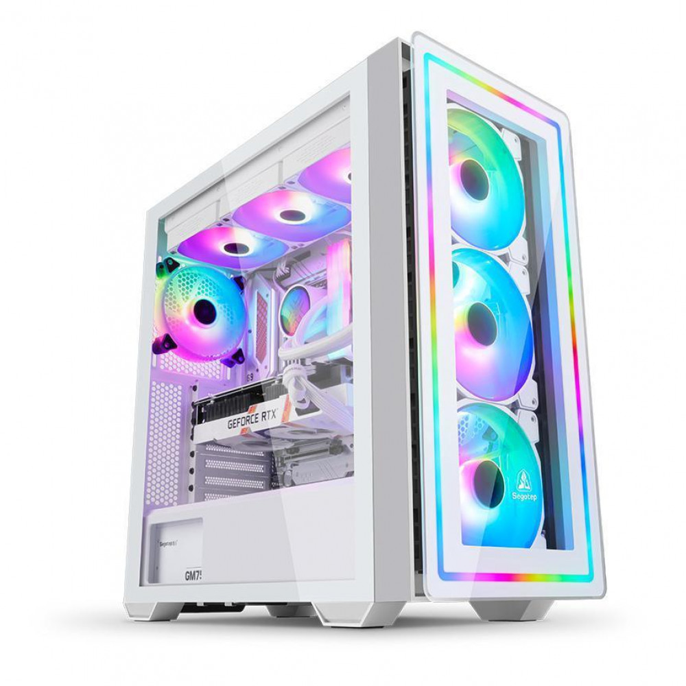 Корпус Segotep Gank360 RGB Mid-Tower - миниатюра 2