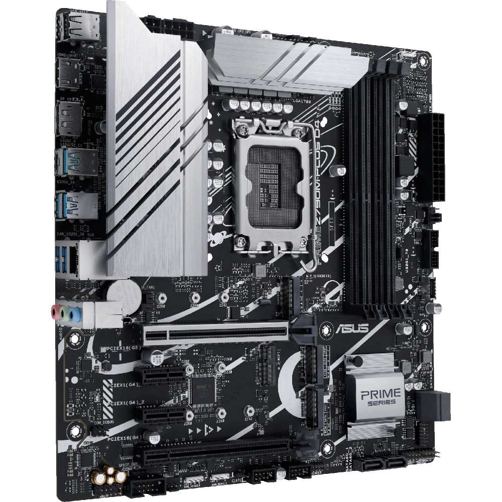 Материнская плата Asus PRIME Z790M-PLUS DDR4 90MB1D20-M0EAY0 Micro-ATX, LGA 1700 — фото товара