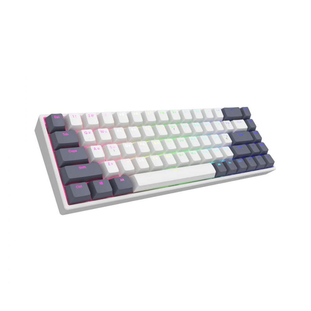 Клавиатура Dark Project One KD68B Grey KB-GSH-682-701004 Беспроводная, USB - миниатюра 2