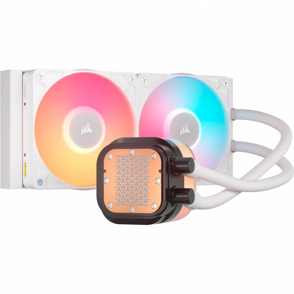 Система охлаждения Corsair iCUE LINK TITAN 240 RX LCD White CW-9061025-WW Для процессора - миниатюра 2
