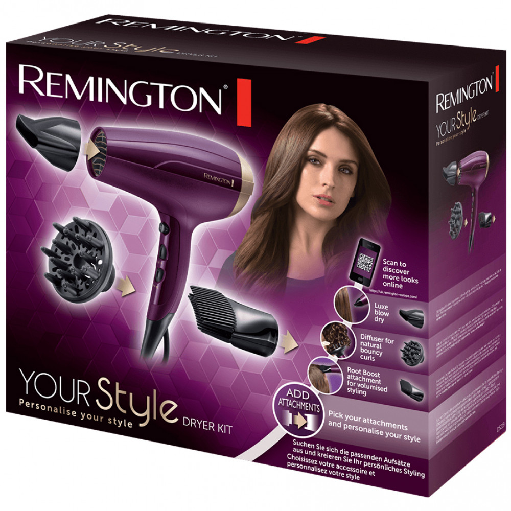 Фен Remington D5219 45514560100 2300 Вт - миниатюра 2
