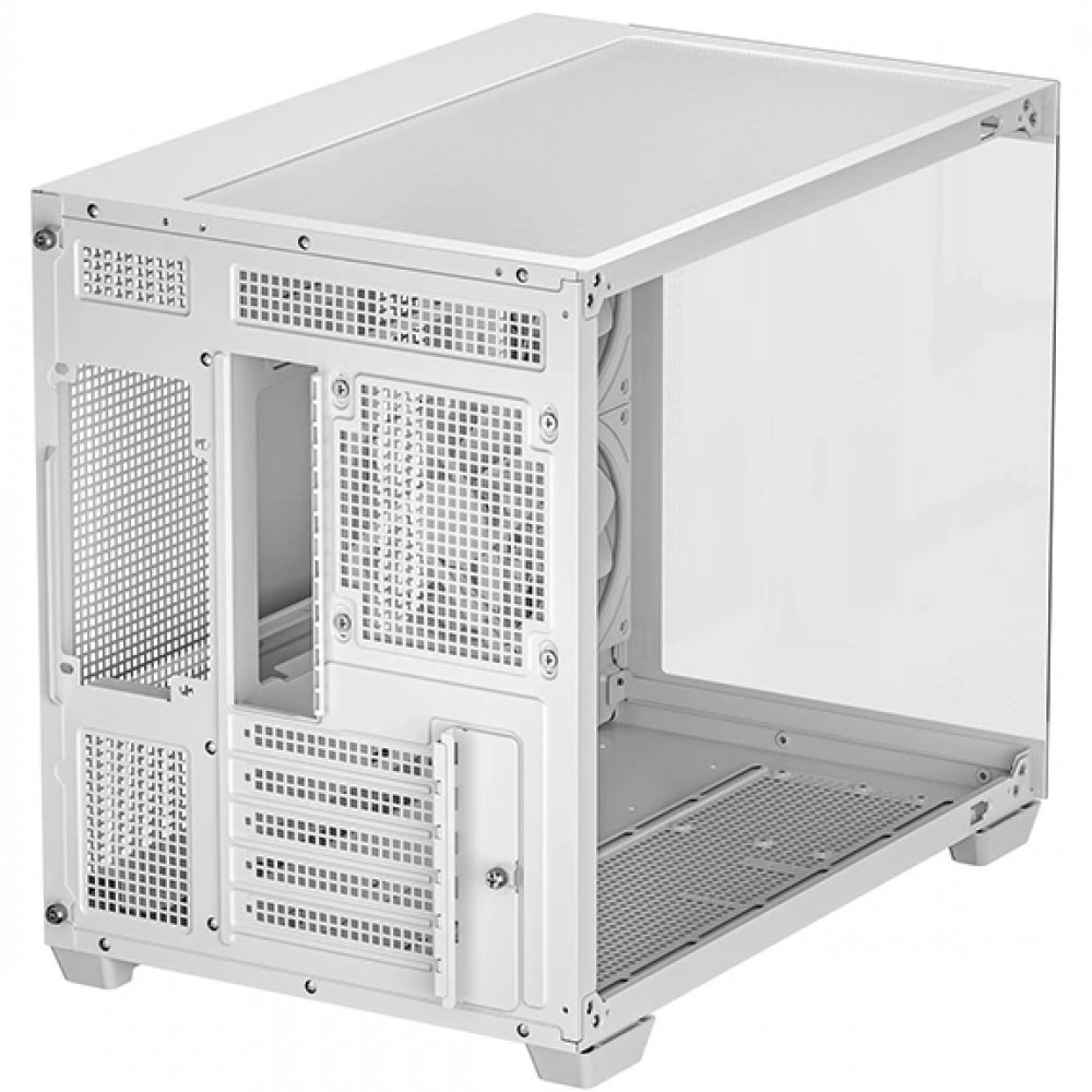 Корпус Deepcool CG330 3F White R-CG330-WHNGM3-G Mini-Tower - миниатюра 4