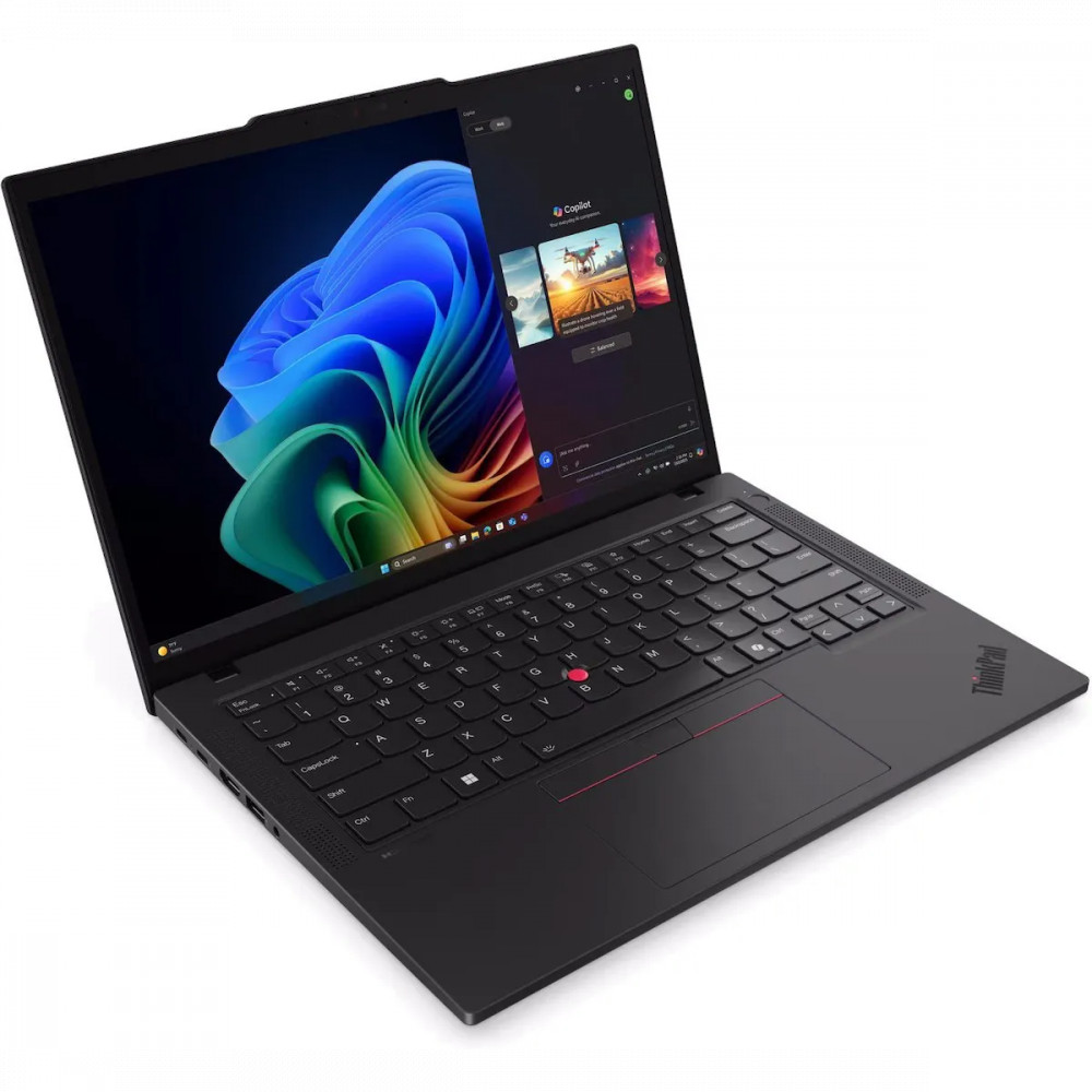 Ноутбук Lenovo ThinkPad T14 Gen 6 21QG001KFW 14 ", WUXGA 1920x1200 (16:10), Intel, Core Ultra 7, 32 Гб, 1 ТБ, Intel Arc Graphics 140V, Windows 11 Pro - миниатюра 2