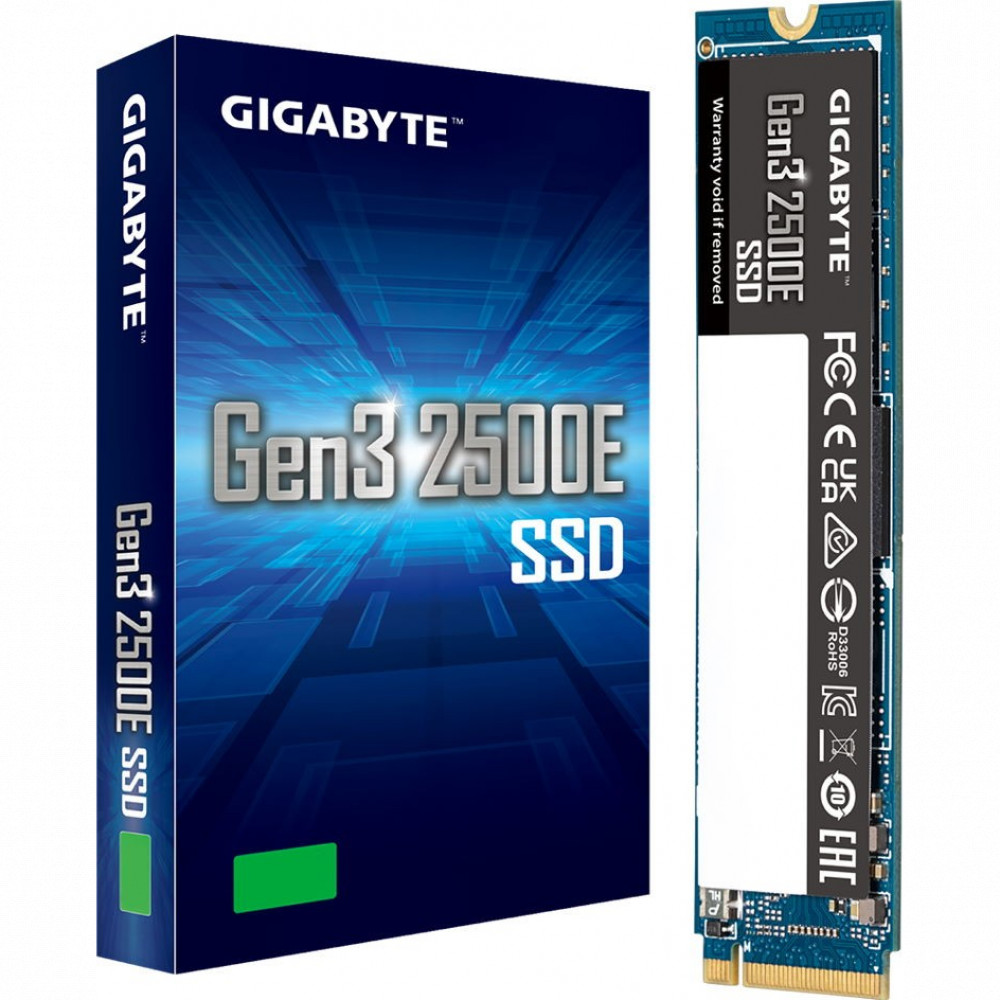 Жесткий диск Gigabyte Gen3 2500E G325E500G SSD (твердотельные), 500 ГБ, M.2, PCIe - миниатюра 6