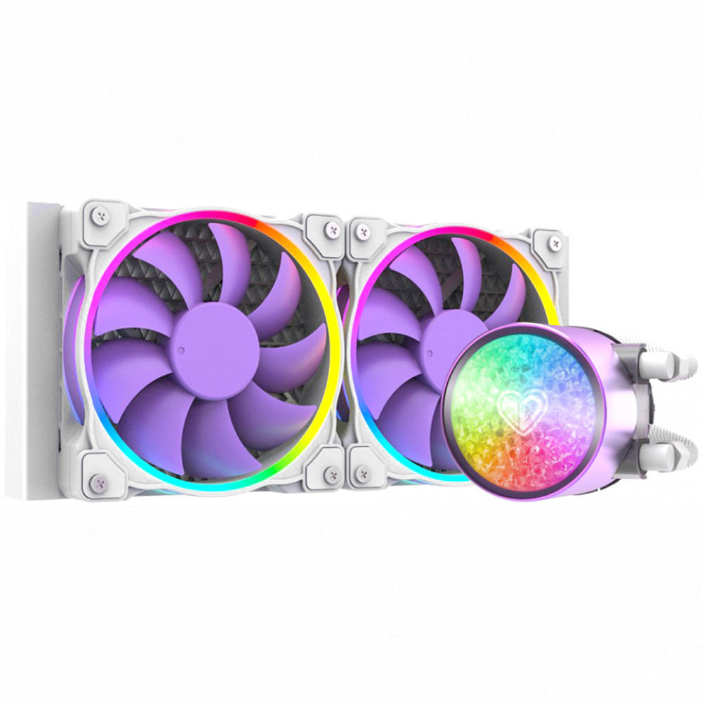 Система охлаждения ID-Cooling Pinkflow 240 Diamond Purple Для процессора — фото товара