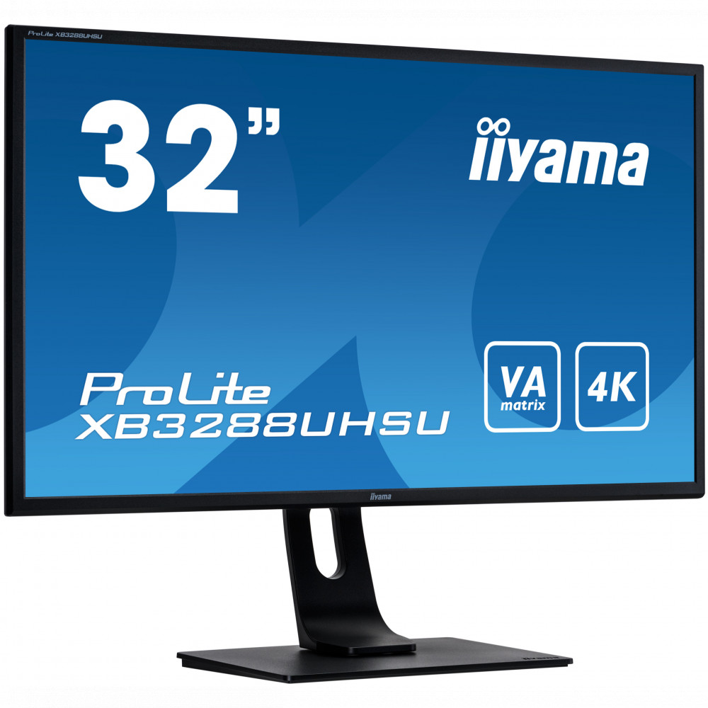 Монитор IIYAMA PROLITE XB3288UHSU-B1 31.5 ", VA, 4K UHD 3840x2160 (16:9), 60 Гц - миниатюра 2