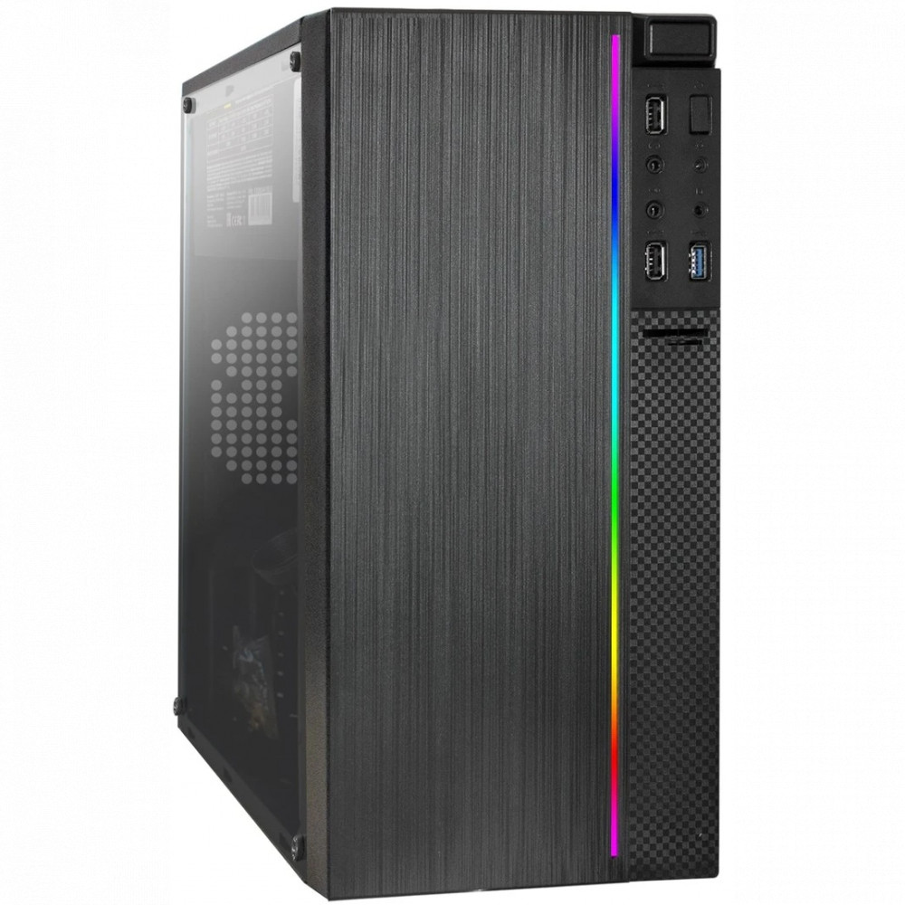 Корпус ExeGate mEVO-9301-EVO800 Black EX296070RUS Mini-Tower — фото товара