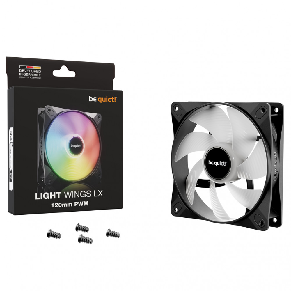 Система охлаждения be quiet! Light Wings LX 120mm PWM BL120 Для системного блока - миниатюра 3