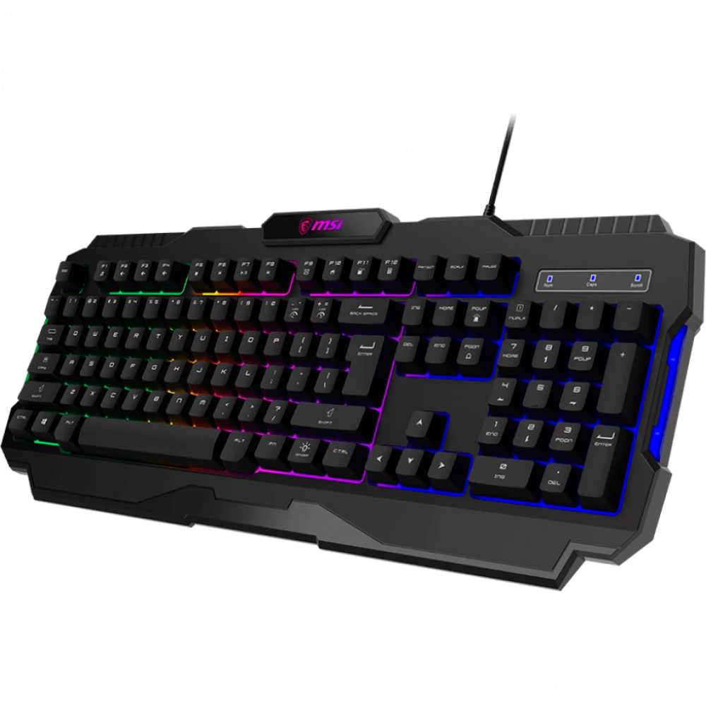 Клавиатура MSI FORGE GK100 RU Проводная, USB - миниатюра 3