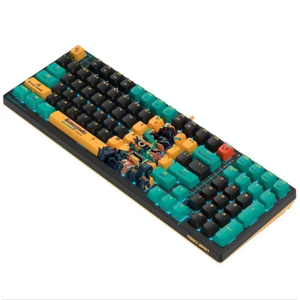 Клавиатура A4Tech AT98 Renegade Black Midnight Проводная, USB - миниатюра 2