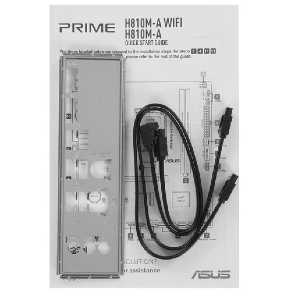 Материнская плата Asus PRIME H810M-A-CSM 90MB1KK0-M0EAYC Micro-ATX, LGA 1851 - миниатюра 4