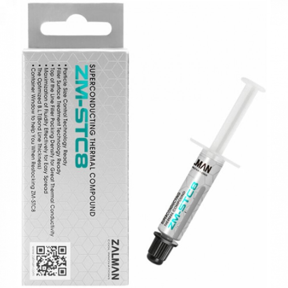 Система охлаждения Zalman Super Conducting Thermal Compound 1.5г ZM-STC8 Термопаста - миниатюра 4