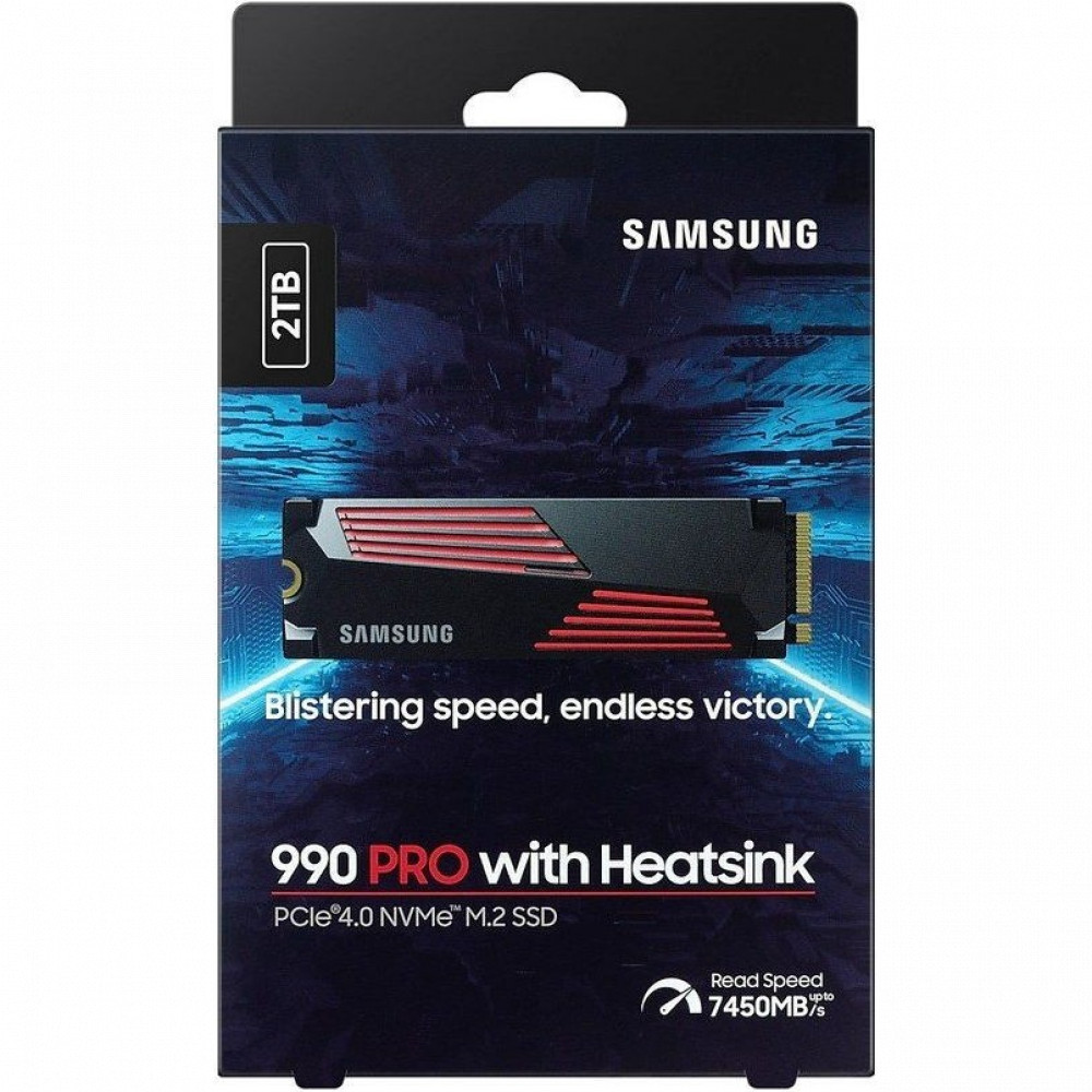 Жесткий диск Samsung 990 PRO MZ-V9P2T0CW SSD (твердотельные), 2 ТБ, M.2, PCIe - миниатюра 5
