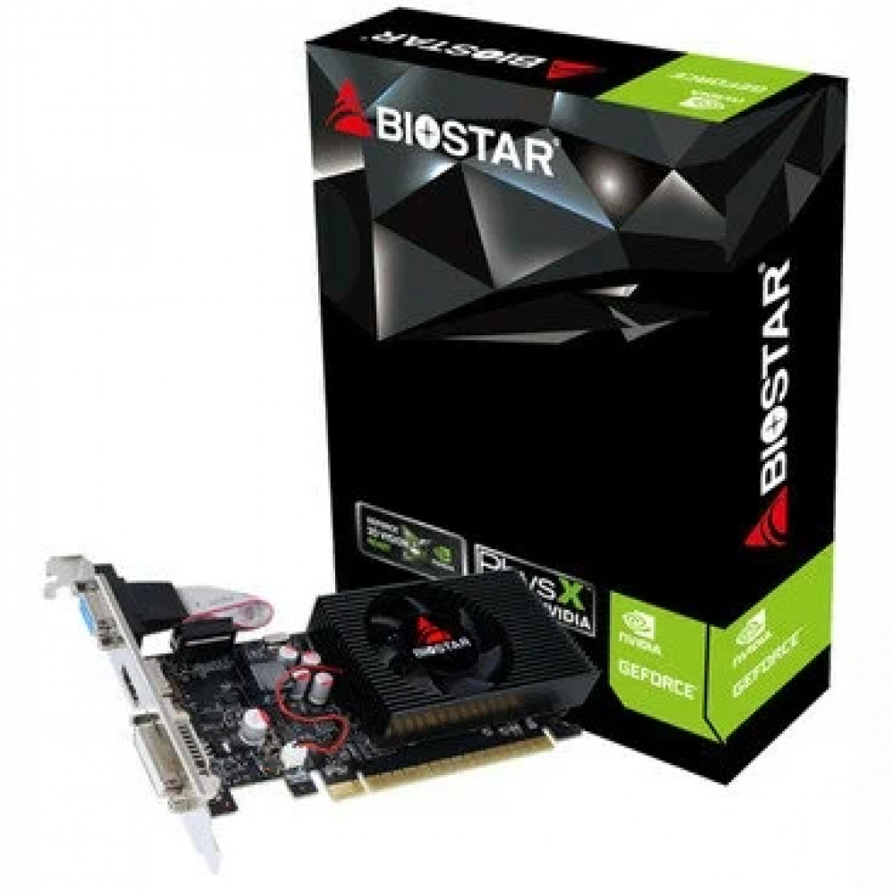 Видеокарта BIOSTAR GeForce GT730 LP VN7313THX1 2 ГБ — фото товара