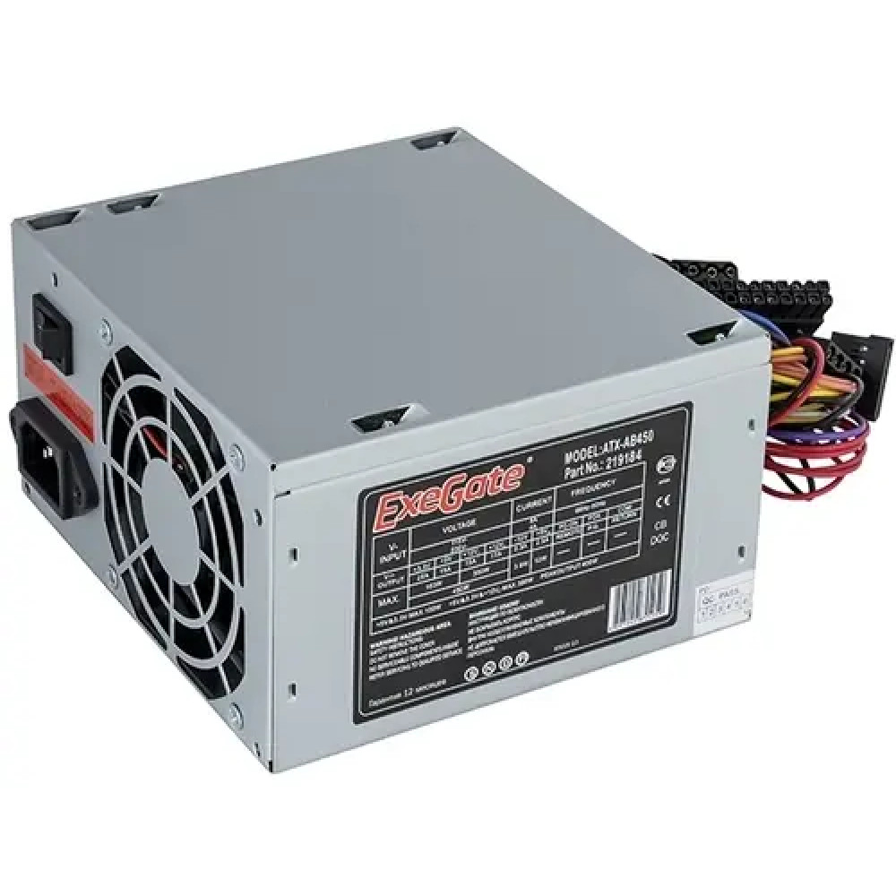 Блок питания ExeGate AB450 EX219184RUS-PC 450 Вт - миниатюра 2
